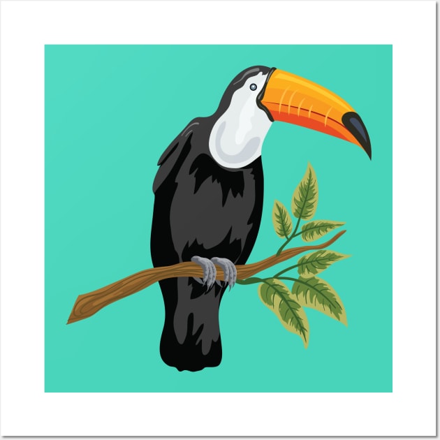 Toucan Wall Art by SWON Design